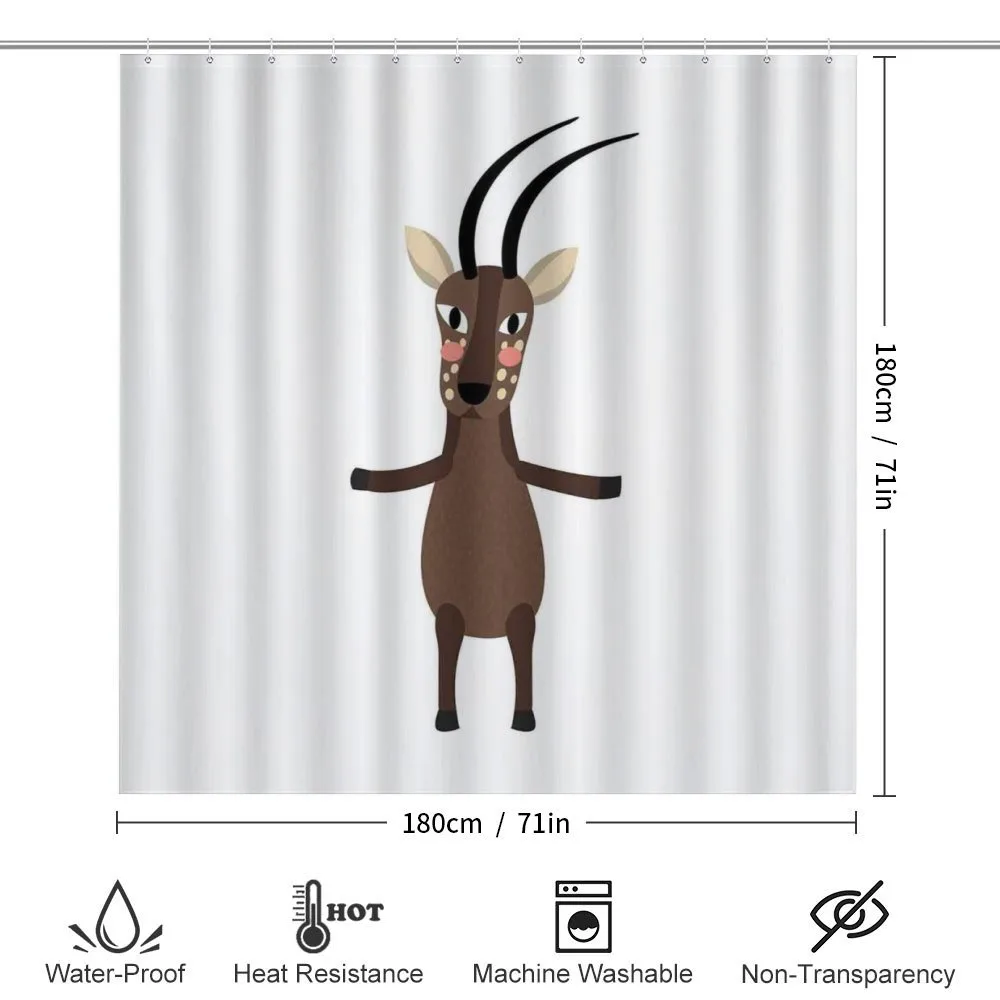 Split Hoove Saola Standing — Detail 2
