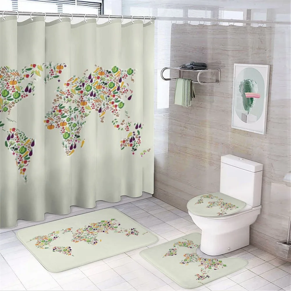 Vegetable Map of World — Your design