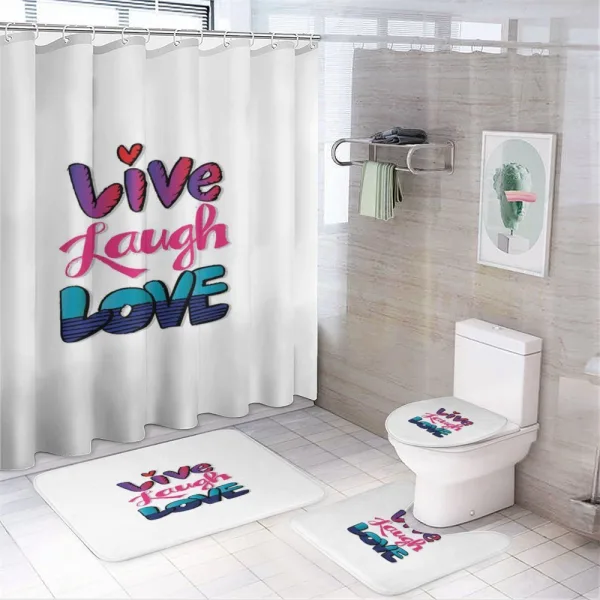 Vintage Designs on a shower curtain