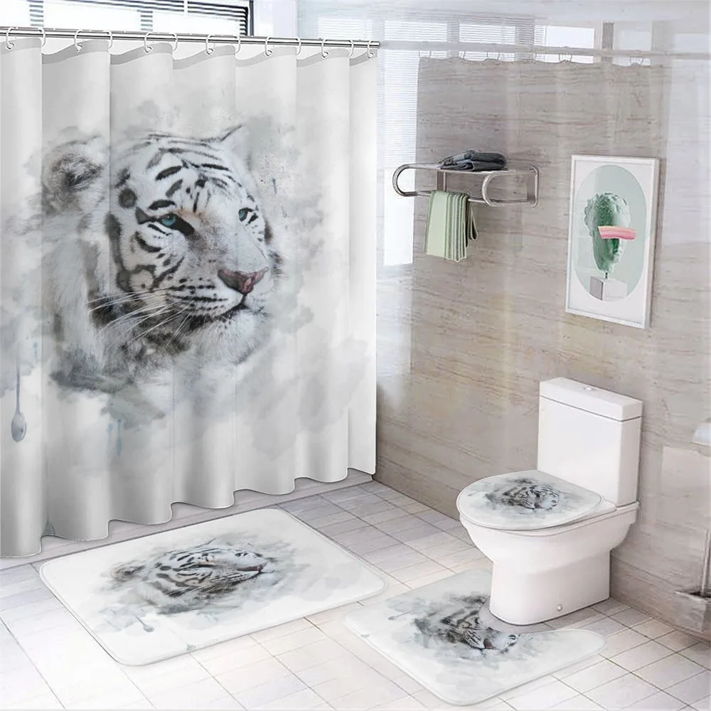 White Tiger Portrait — Your design