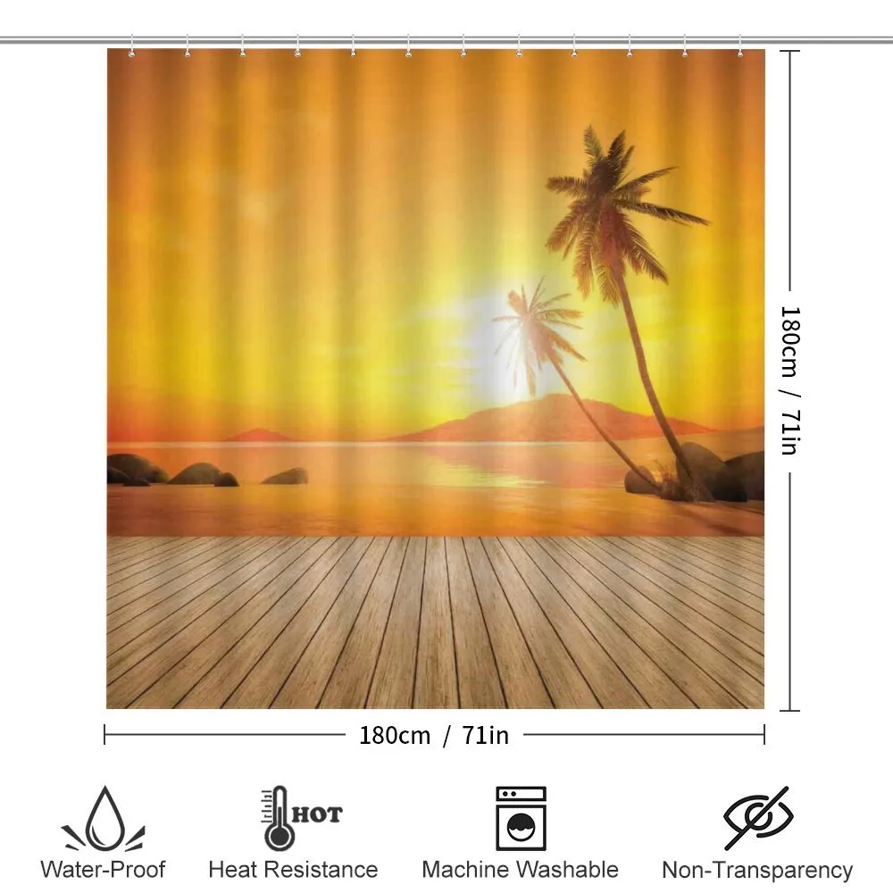 Wooden Deck Sunset — Detail 2