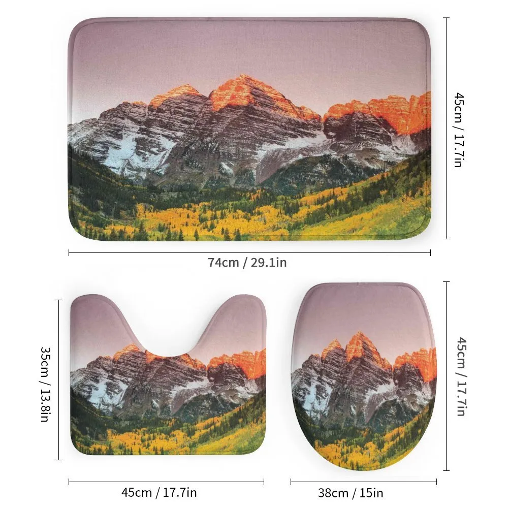 America Mountain Peaks — Detail 1
