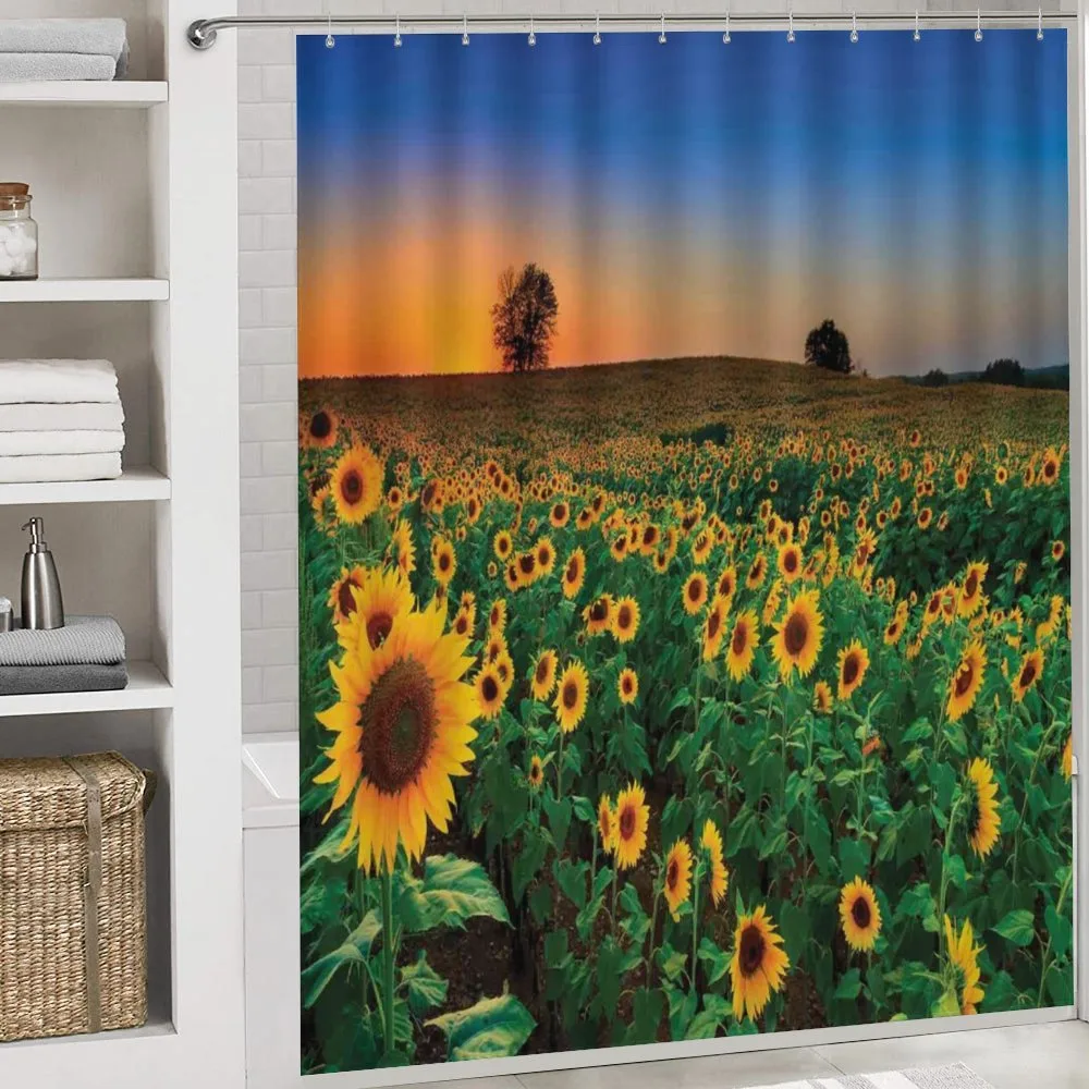 Flower Field at Sunset — Detail 4