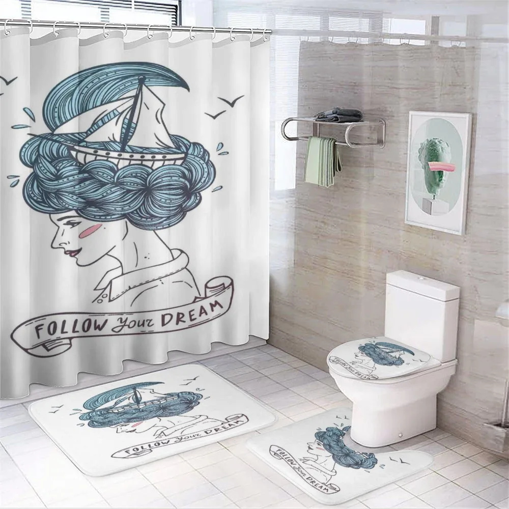 Girl with Blue Hair — Your design