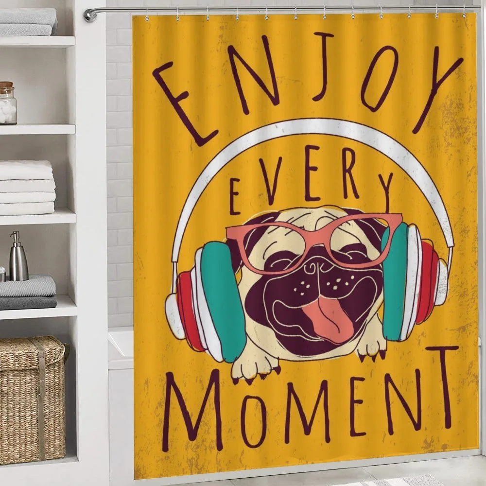 Happy Dog Listening Music — Detail 4