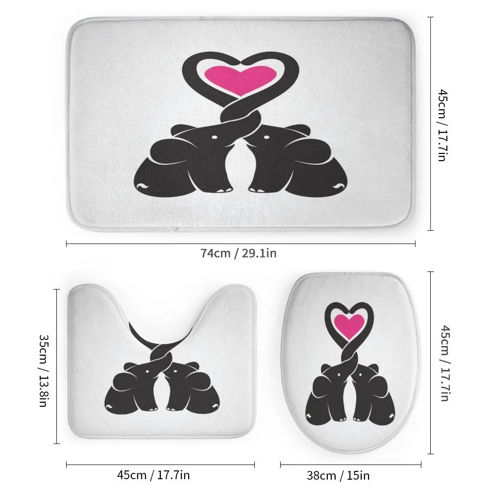 Heart with Animals Trunks — Detail 1