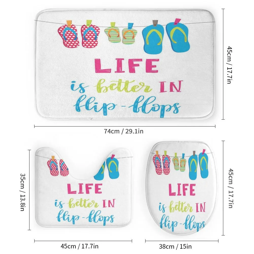 Life is Better in Flip Flops — Detail 1