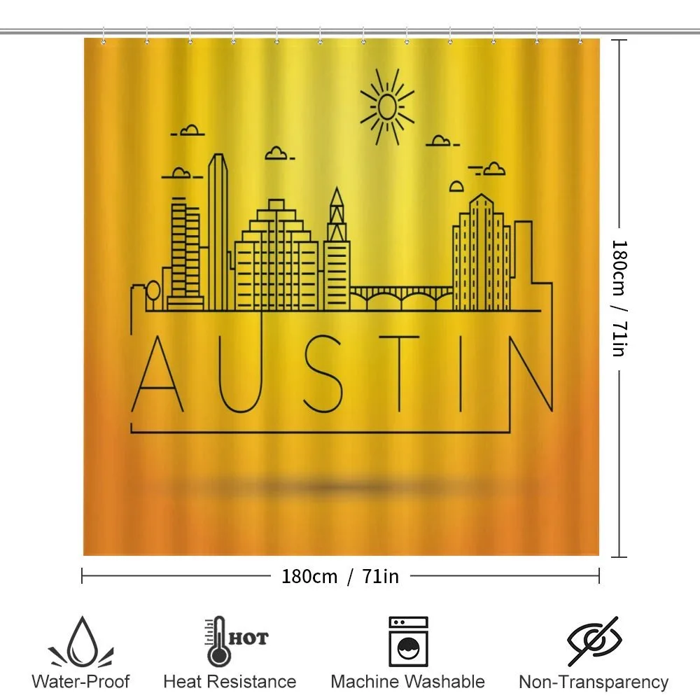 Minimal Texas Linear Skyline — Detail 2