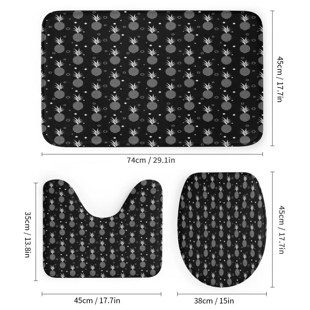 Monochrome Pineapples — Detail 1
