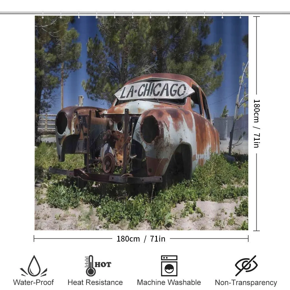 Old Abandoned Car USA — Detail 2