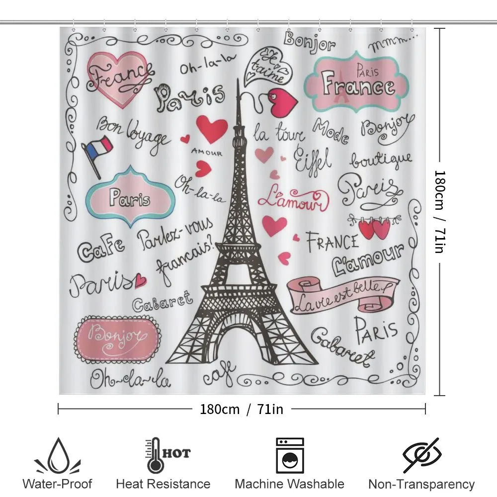 Paris Letter Heart — Detail 2