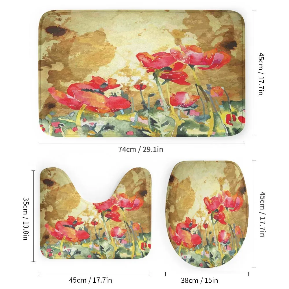 Poppy Blossoms Countryside — Detail 1
