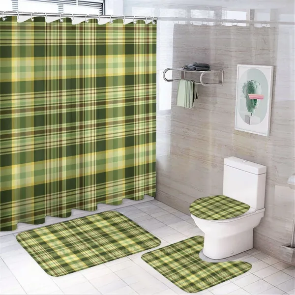 Scottish Quilt on a shower curtain