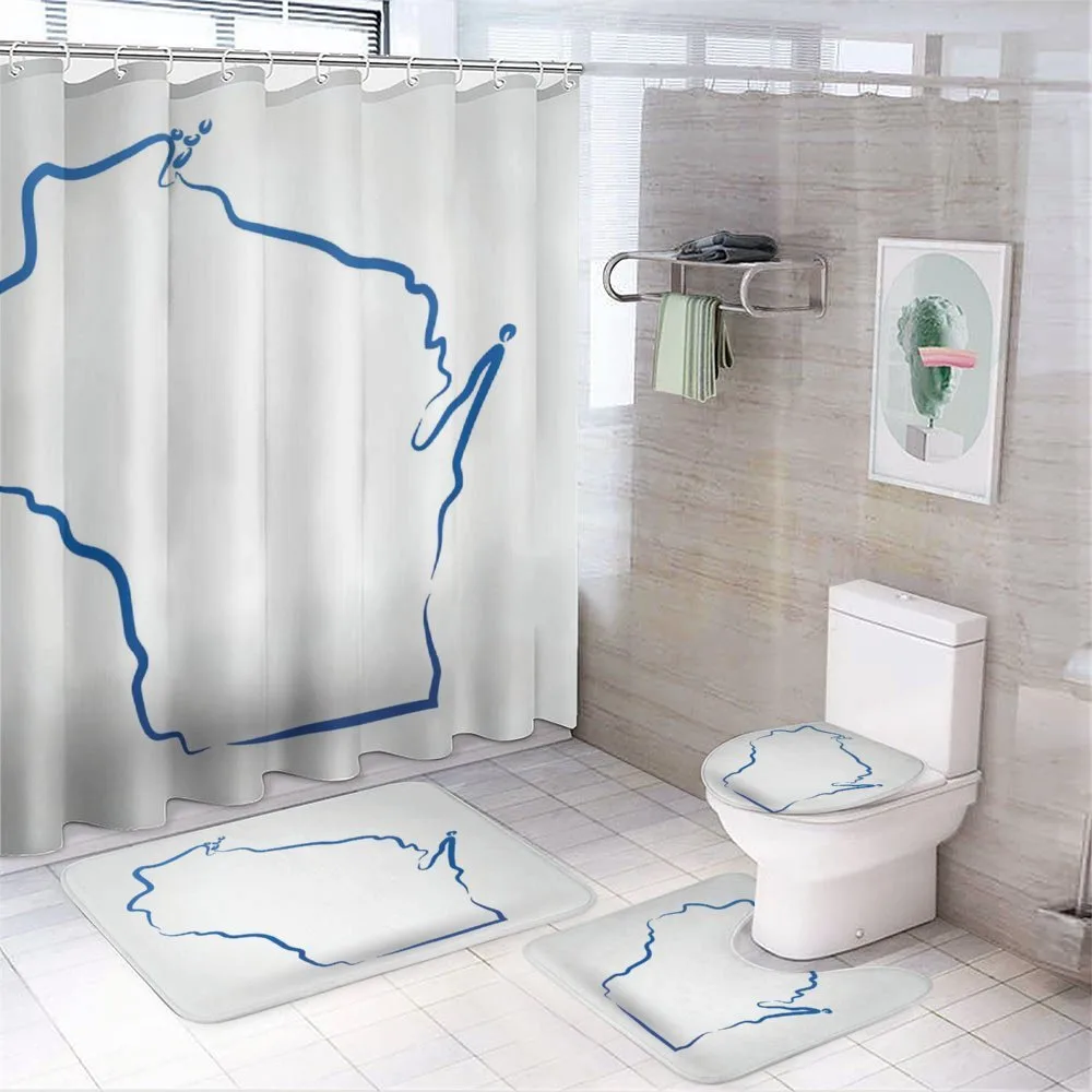 Simple Badger State Map — Your design