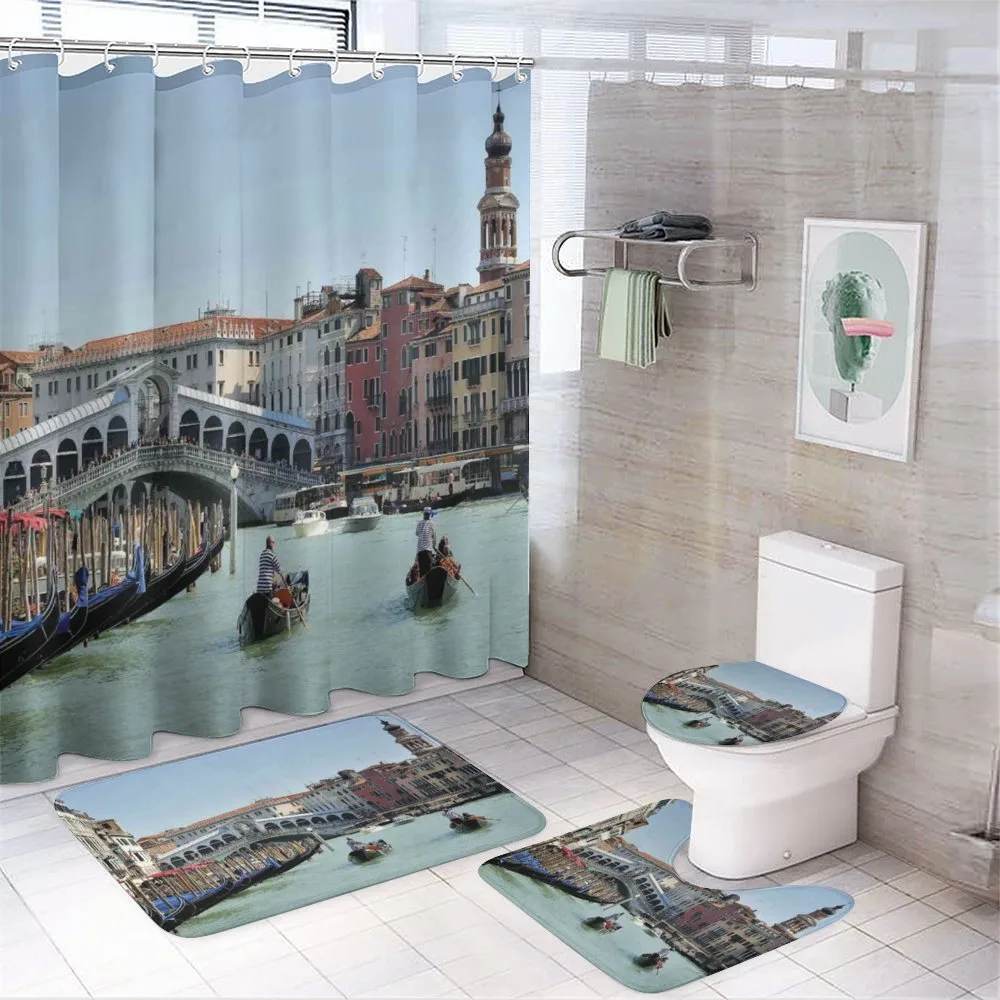 Venice Gondola Canal Photo — Your design