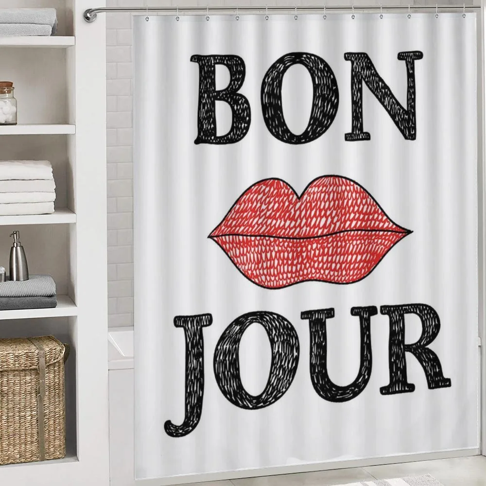 Vintage Bon Jour Words — Detail 4