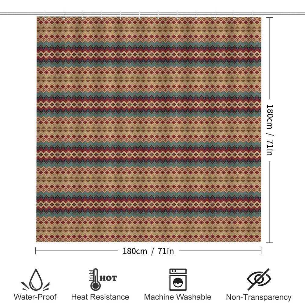 Aztec Line Pattern — Detail 2