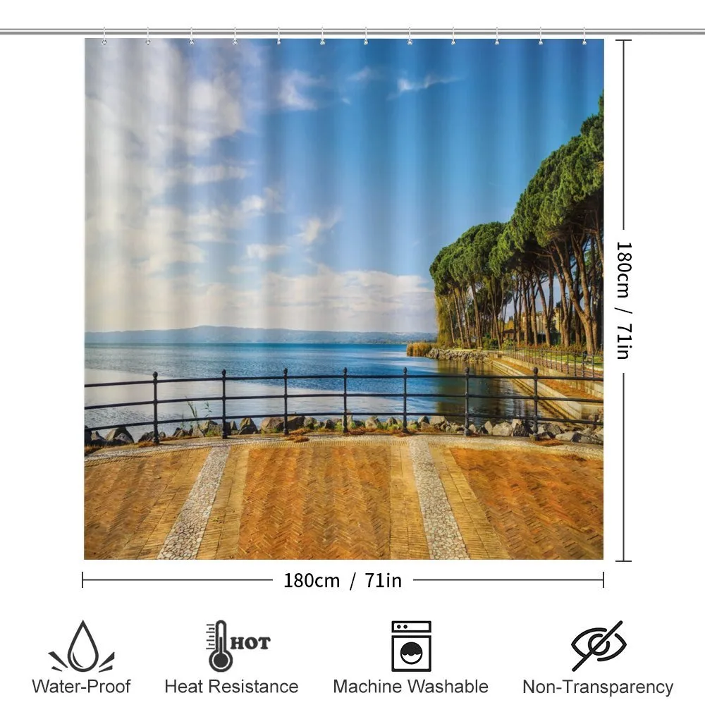 Bolsena Lake Italy View — Detail 2