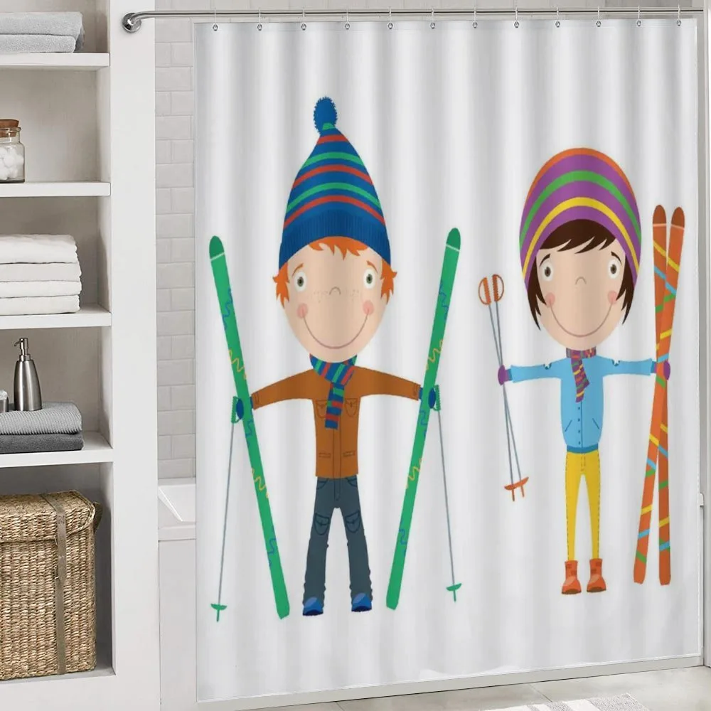 Boy and Girl Skis — Detail 4