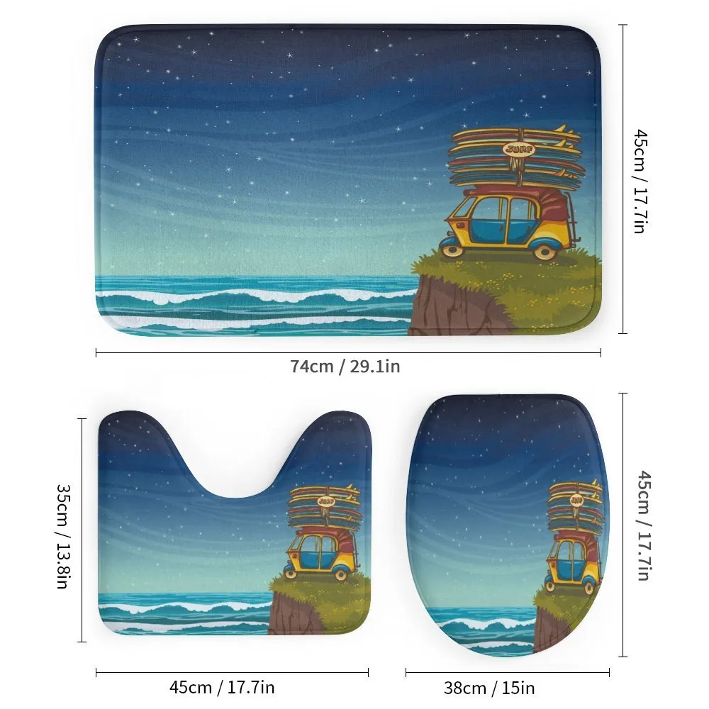 Cartoon Car Surfboards — Detail 1