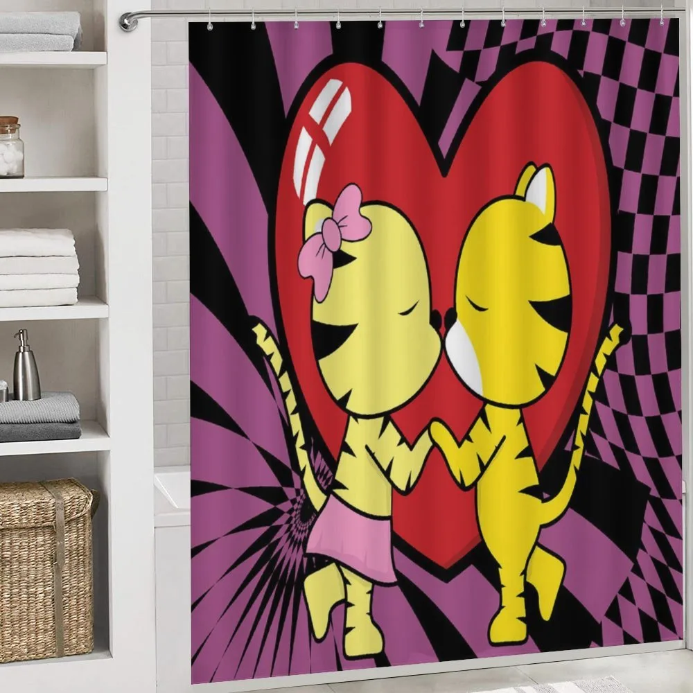 Cartoon Tigers Heart — Detail 4