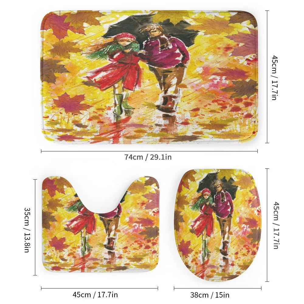 Couple at Autumn Alley — Detail 1