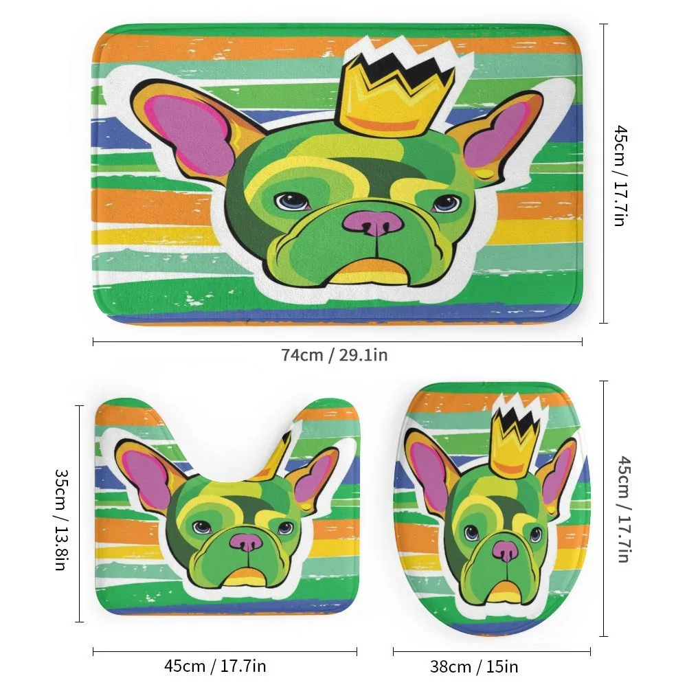 Crowned Dog Colorful — Detail 1