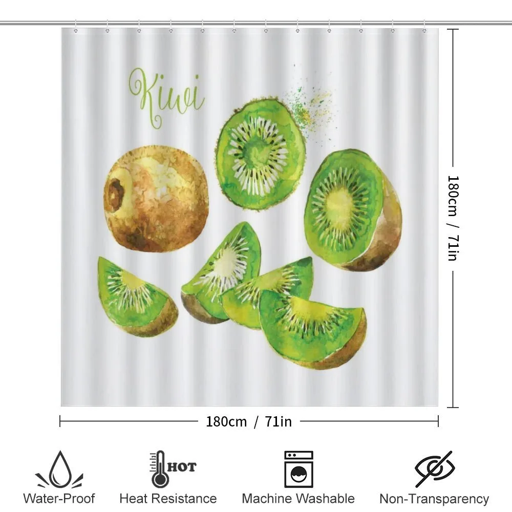 Exotic Vegan Kiwi Pattern — Detail 2