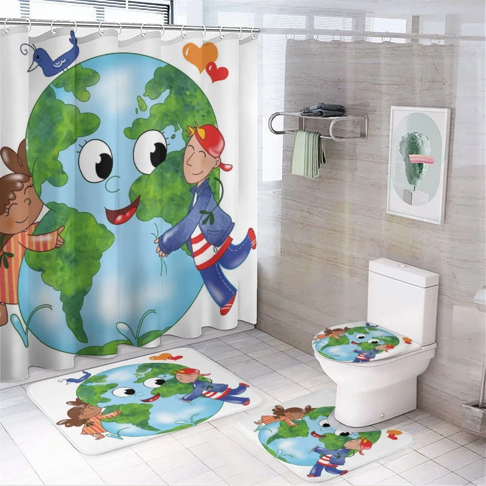 Kids Hugging Planet — Your design
