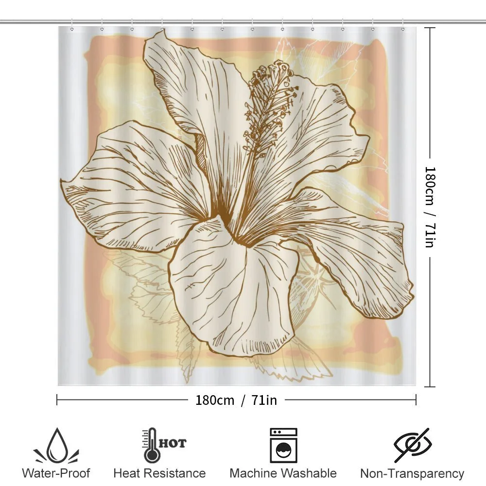 Large Hibiscus Flower Petals — Detail 2