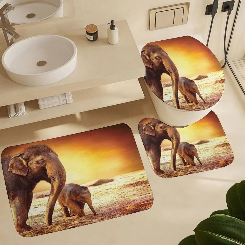 Mother Baby Elephant Family — Detail 5