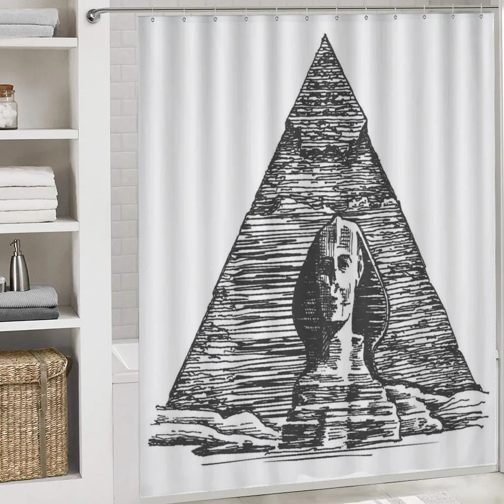 Sphinx Pyramid Sketch — Detail 4