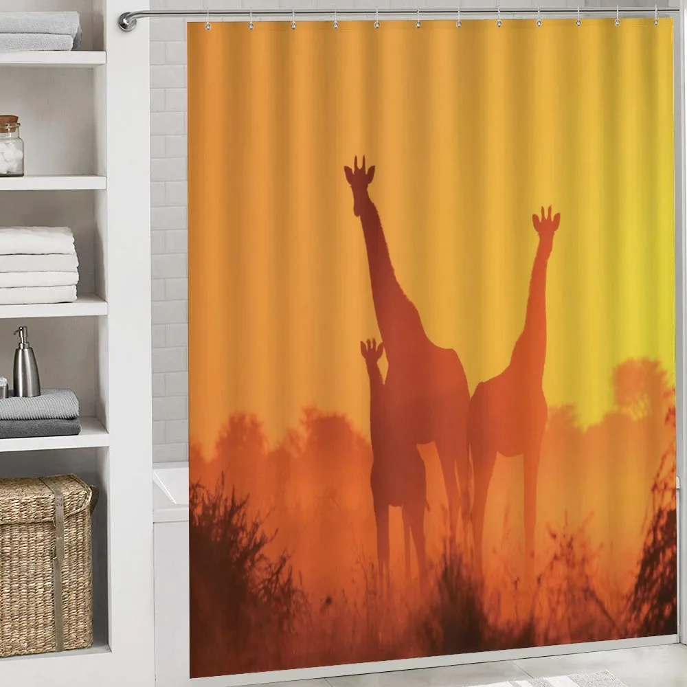 Sunset with Animals — Detail 4