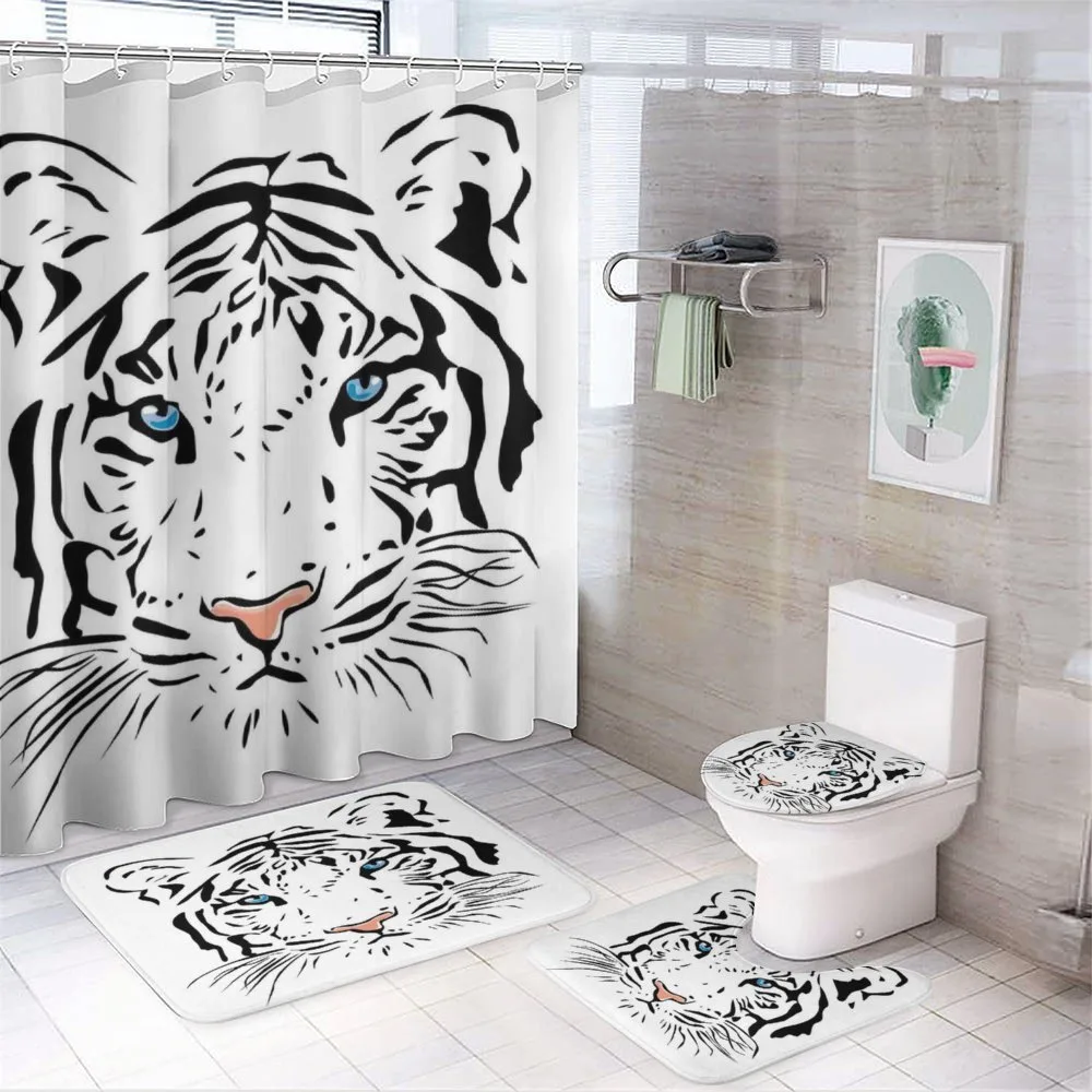 Tiger Ocean Blue Eyes — Your design