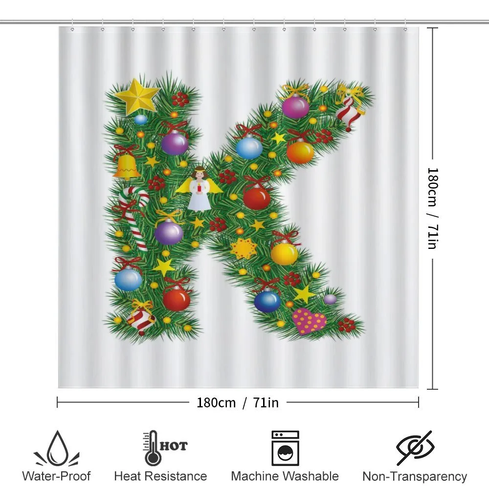 Tree Font Xmas — Detail 2