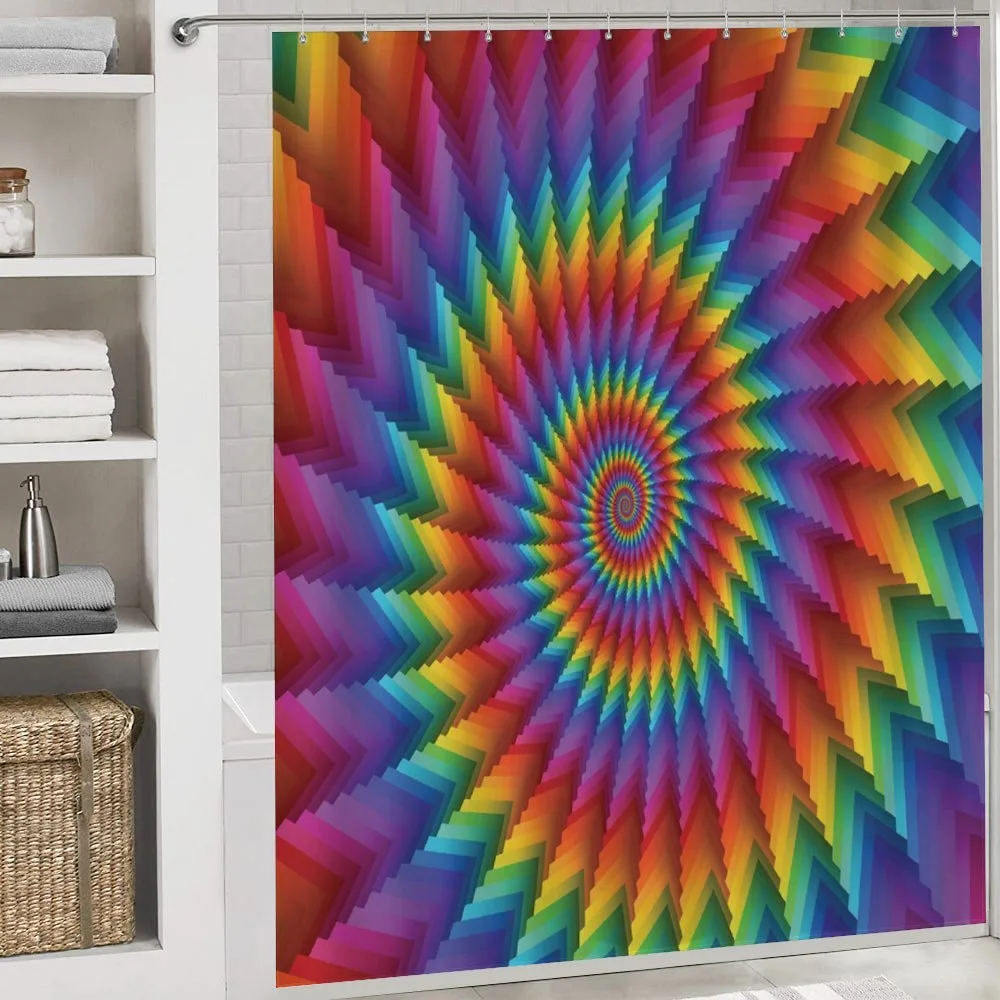 Vibrant Rainbow Spiral — Detail 4