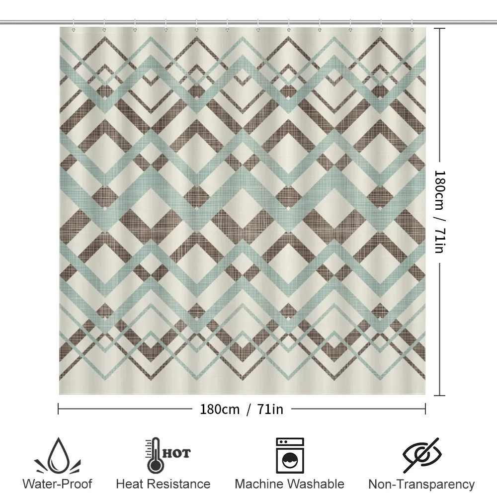 Vintage Zigzag Lines — Detail 2