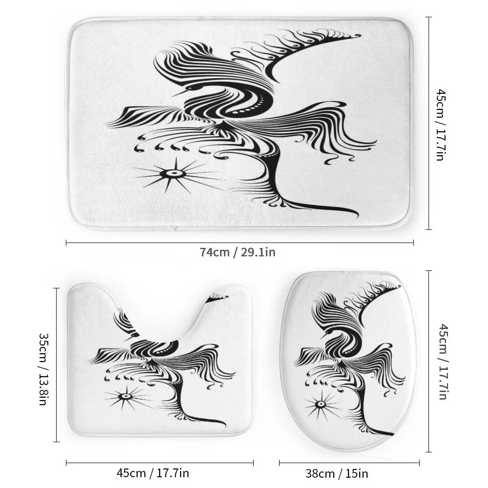 Abstract Phoenix Design — Detail 1