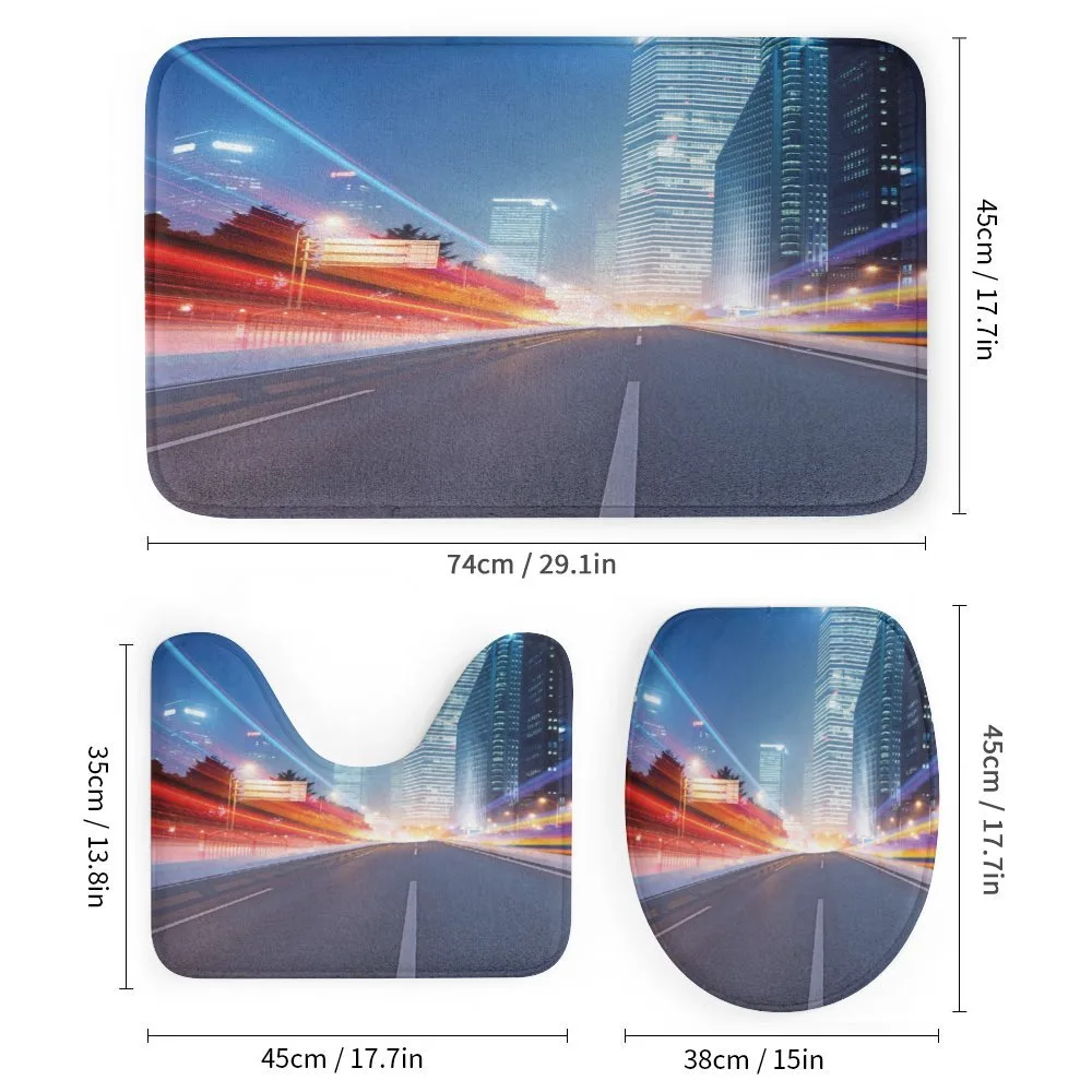 Asphalt Road Modern City — Detail 1