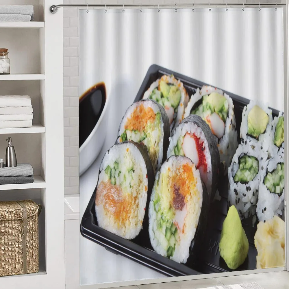Assorted Sushi Plate Photo — Detail 4
