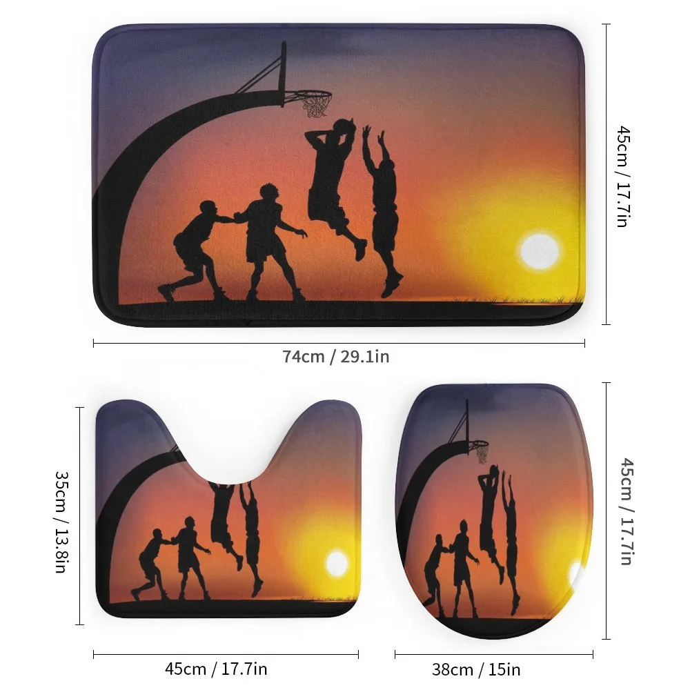 Boys Play Basketball — Detail 1
