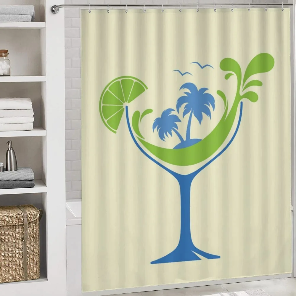 Cocktail Beach Bar with Glass — Detail 4