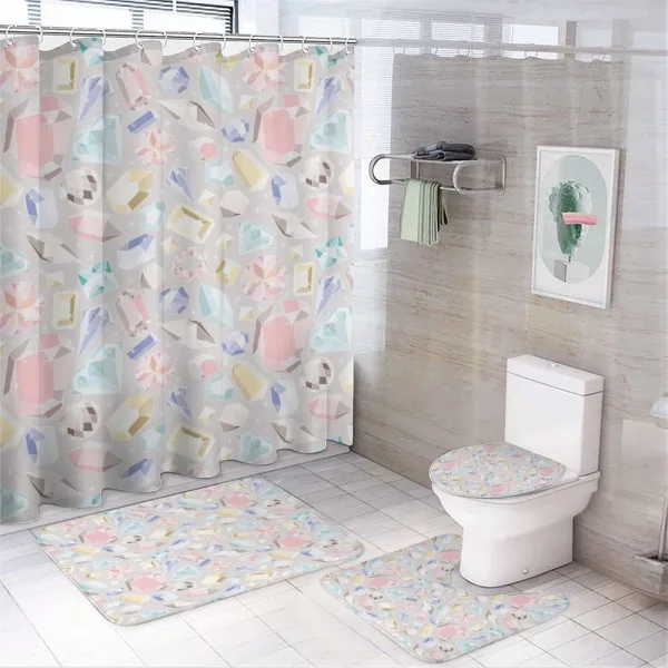 Colorful Vivid on a shower curtain