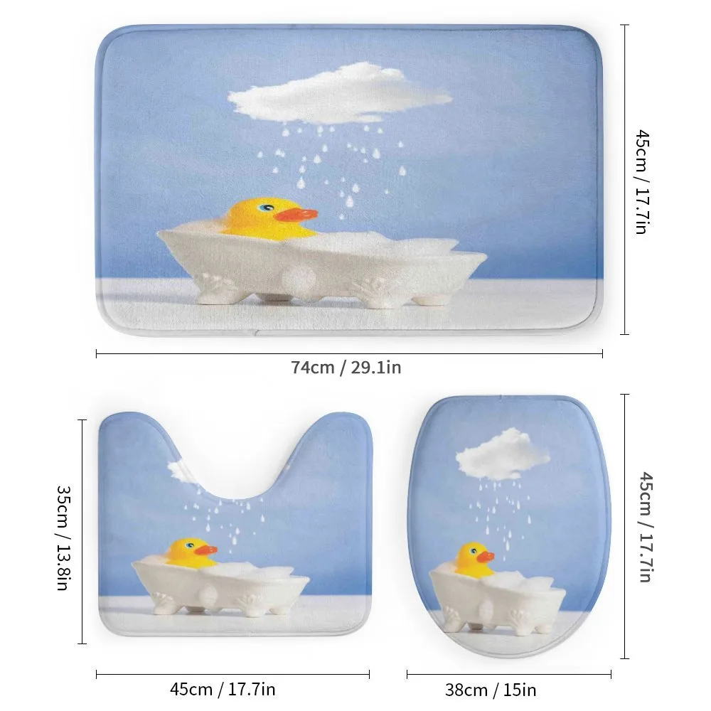 Duck Taking Bath — Detail 1