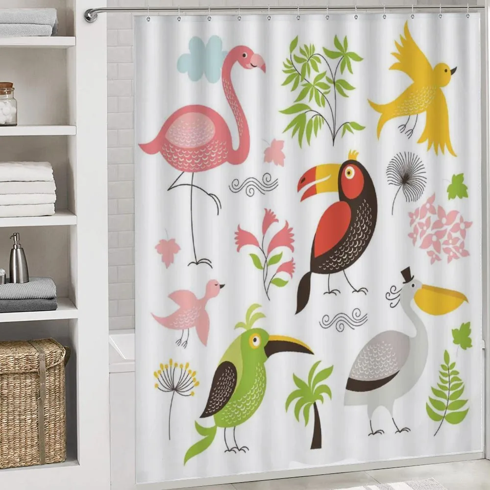 Flamingo and Pelican — Detail 4