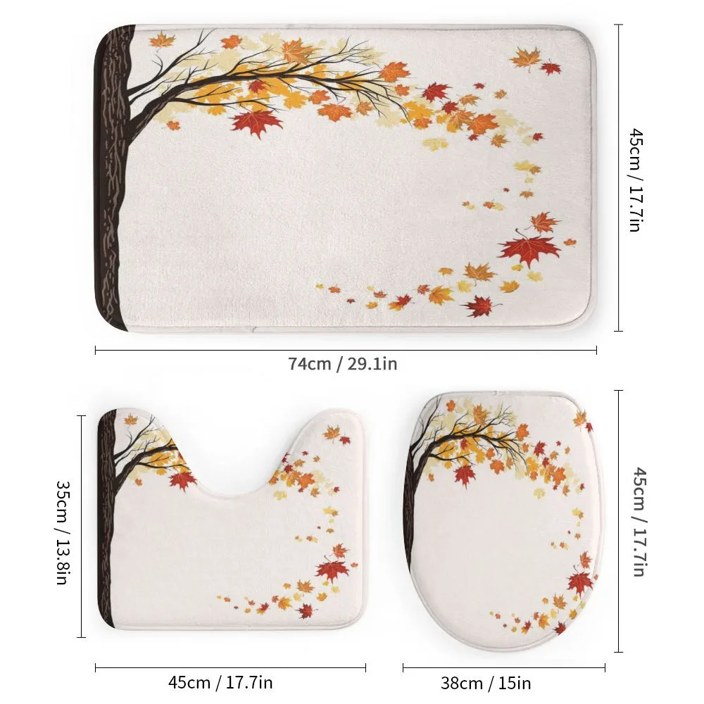 Flying Maple Leaf Seasons — Detail 1