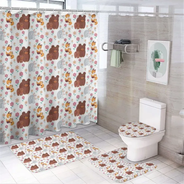 Mothers Day Baby and Mom on a shower curtain