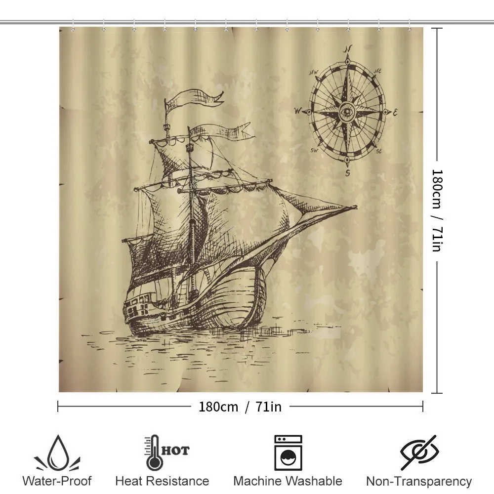 Old Paper Ship — Detail 2