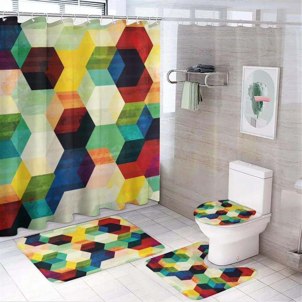 Rhombus Pattern Grunge — Your design