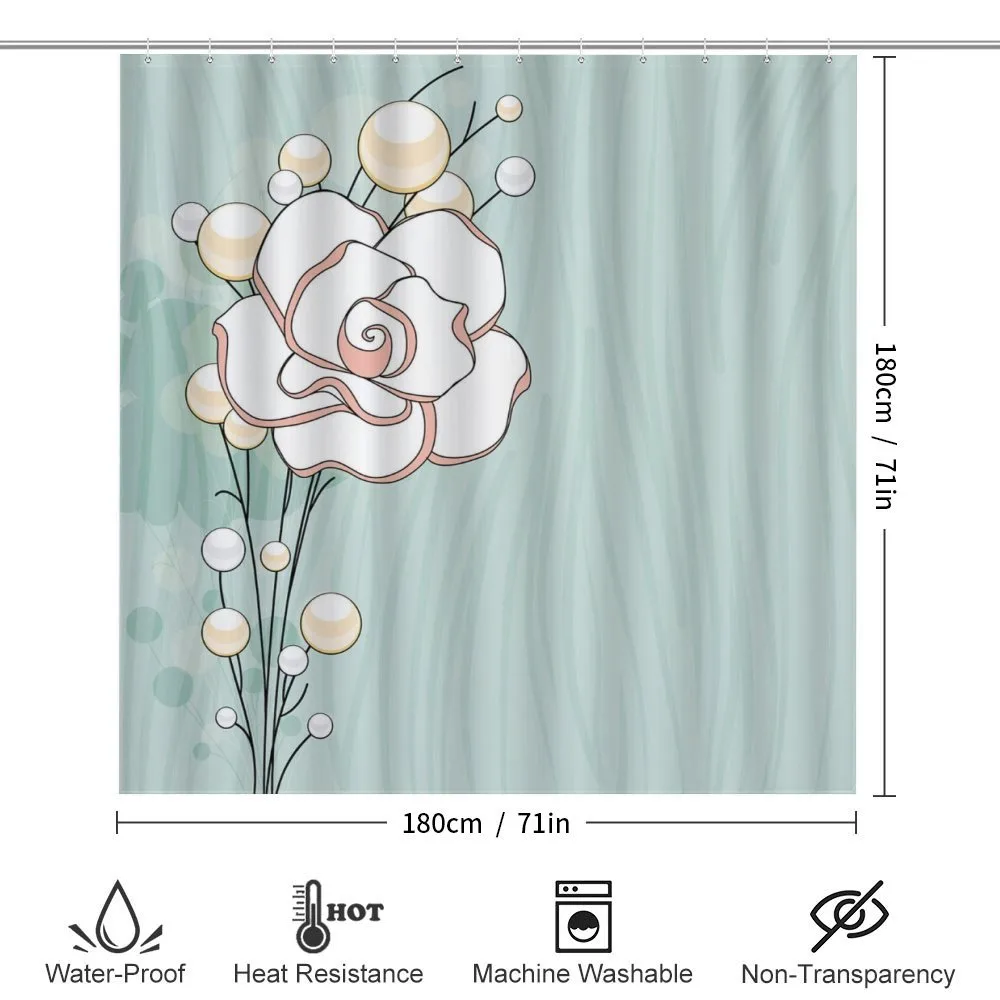 Romantic Rose Pearls — Detail 2